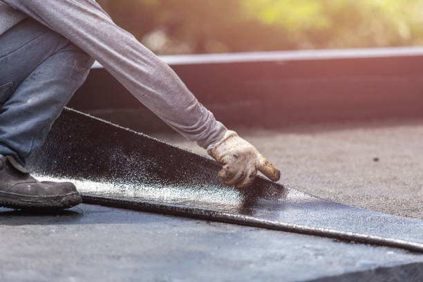 Professional Exterior Waterproofing technician working in Staunton, IL